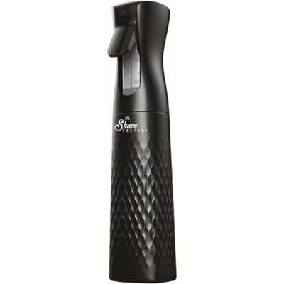 The Shave Factory Spray Bottle rozprašovač na vodu 300 ml čierny