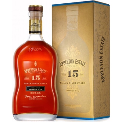 Appleton estate Black River Casks Rum 15y 43% 0,7 l (kartón)