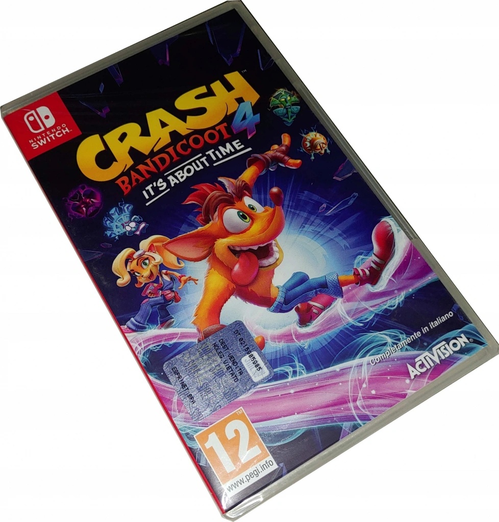 Game Crash Bandicoot It's About Time Switch Physical Best