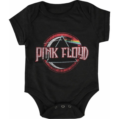 ROCK OFF детско боди Pink Floyd - Vtge DSOTM Seal Toddler - ЧЕРЕН - ROCK OFF - PFBG50TB