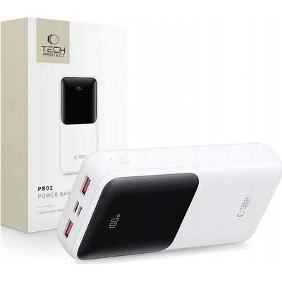 Tech-Protect PB02 20000mAh 22.5W white