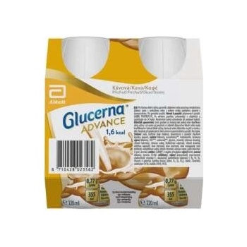 Glucerna ADVANCE 1,6 kcal kávová príchuť 24 x 220 ml