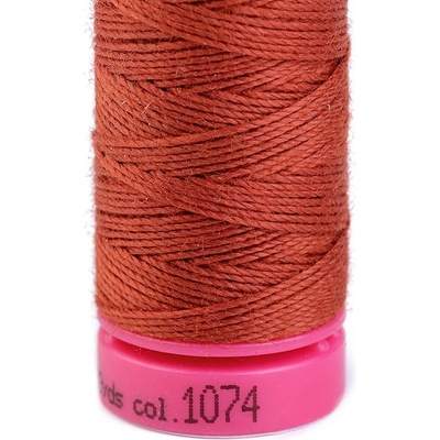 Polyesterové nitě Aspo 30 / riflové návin 30 m 1074 Jaffa Orange