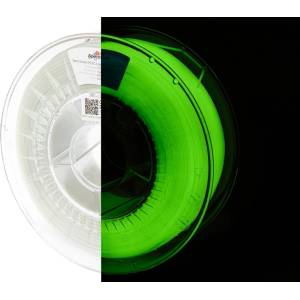 Spectrum 80072 3D нишка, PLA светеща в тъмното, 1, 75 мм, 1000 г, Зелена (Glow) (80072)