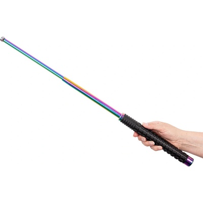 Bullshop Teleskopický obušok BSH ADVENTURE P-114 21″ / 52 cm dúhový s puzdrom