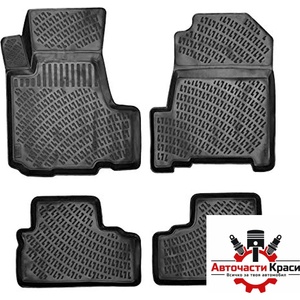 Rizline Гумени стелки RizLine съвместими с Honda CR-V 2007-2011 (511254) - avtochastikrasi