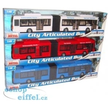 Mac Toys 60322 Autobus kloubový bílá