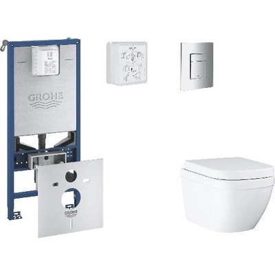 GROHE Rapid SLX s tlačidlom Skate Cosmopolitan SANI11BB2104