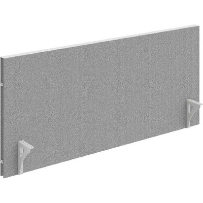 OFFICE PRO Paraván Akustik na hranu 140 cm - TPA H 1400 šedá – Sleviste.cz