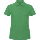 Dámska polokošela B&C Basic zelená