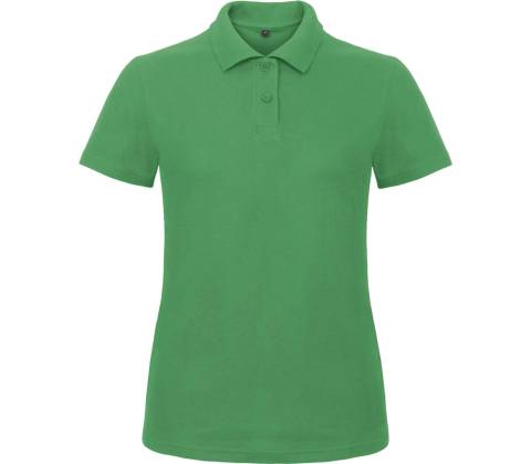 Dámska polokošela B&C Basic zelená