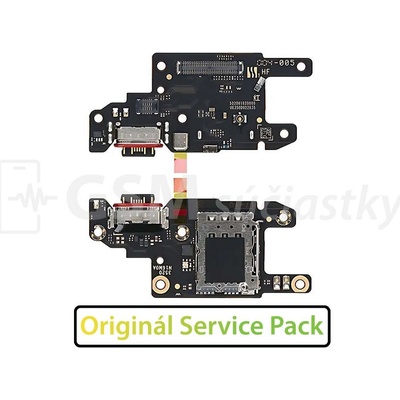 Doska nabíjania Xiaomi Redmi Note 13 Pro 5G - nabíjací konektor, mikrofón Variant:: Originál - Service Pack