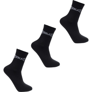 Image 1 of Everlast Юношески чорапи Everlast 3 Pack Crew Socks Junior - Black
