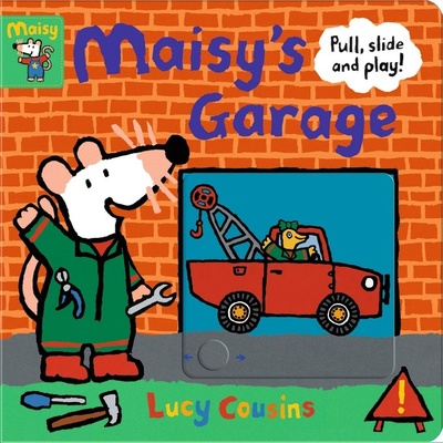 Maisy's Garage: Pull, Slide and Play! kniha v angličtině