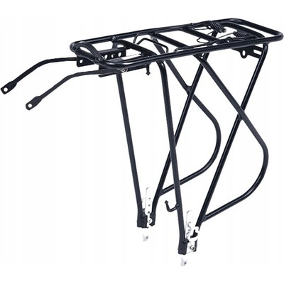 Hliníkový nosič na bicykel KW-645-01 26"-28" čierny