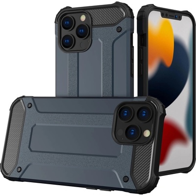 HQWear Калъф Hybrid Armor, за iPhone 13 Pro, син (9145576212387)