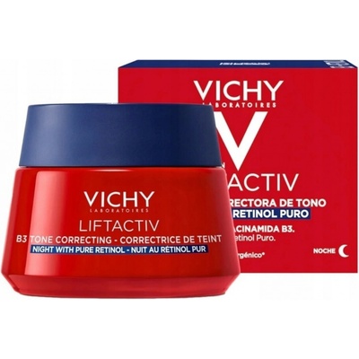 VICHY Liftactiv B3 Noční krém s čistým retinolem 50 ml