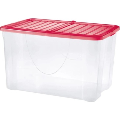 Tontarelli Úložný Box Dodo Box 58 l se skládácím víkem transparent 8035362000