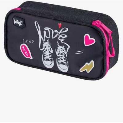 Baagl Черен училищен моливник etue Маратонки Baagl BAAGL | Cheren | Момичешки | ЕДИН РАЗМЕР