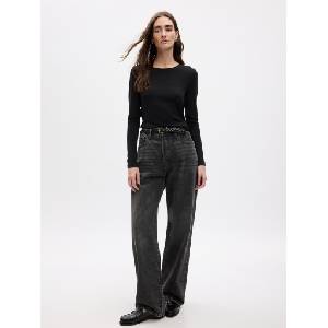 GAP Тениска с дълъг ръкав GAP GAP | Cheren | ЖЕНИ | XXL - zoot - 51,11 лв