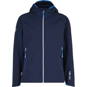 TROLLKIDS Детско ежедневно яке Trollkids Kid's Kvalvika Jacket Softshell jacket - Navy / White / Med Blue - размер 164 (EU) (703-2691-0219)