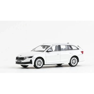 Abrex Škoda Octavia IV FL Combi 2024 White Candy 1:43