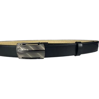 Penny Belts kožený opasek 35-020-A10-60 černý