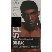 Durag Šátek Black Černá