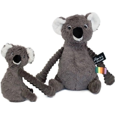 DEGLINGOS Koala mum+baby šedá