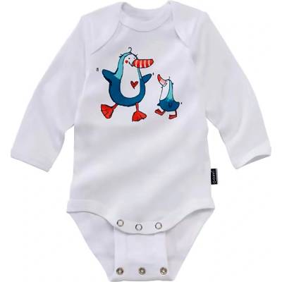 Huizhou Haiswei Daily Necessities Co. Ltd. Rastúce detské body s dlhým rukávom a motívom tučniaka