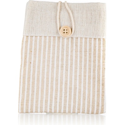 HOME DECOR Pytlík dekorativní NATURE 10,5 x 14 cm pruhy