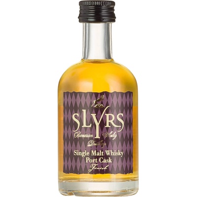 Slyrs Single Malt Whisky Port Cask Finish 46% 0,05 l (čistá fľaša)