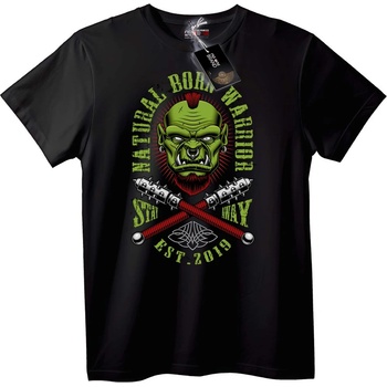 NOONEBRAND Тениска Роден войник - L, Black