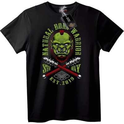 NOONEBRAND Тениска Роден войник - L, Black