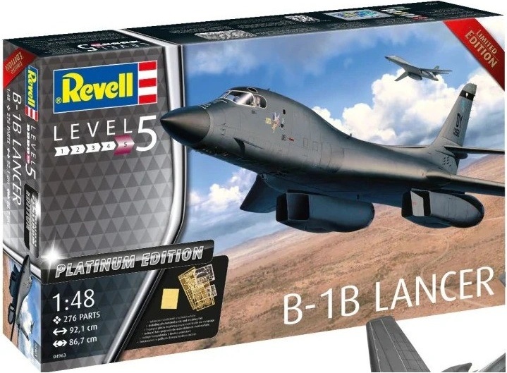 Revell Rockwell B-1B Lancer Platinum Edition 1:48 - Heureka.sk