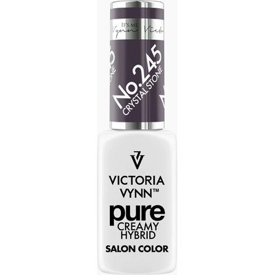 VICTORIA VYNN Hybridní gel lak PURE CREAMY HYBRID 245 Crystal Stone 8 ml
