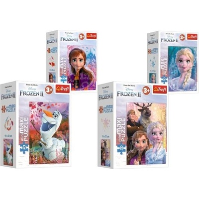 Trefl Пъзел 20 мини MAXI Frozen II, 4 вида (56022)