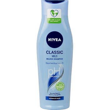 Nivea šampon na normální vlasy Classic Mild 250 ml