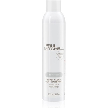 Paul Mitchell Soft Hold Super Clean Light Hairspray лак за коса за фина коса 300ml