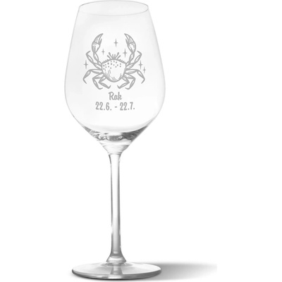 Sablio Pohár na víno Rak 490 ml