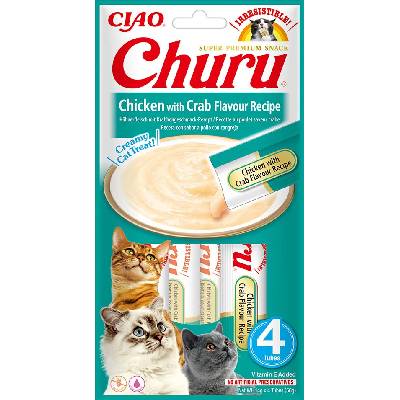 Churu Cat Chicken with Crab Flavour Recipe 4x14g