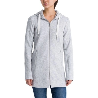 Bench Long Embossed Neoprene Jacket Summer Grey Marl