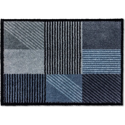 Schöner Wohnen Manhattan geomix polárna tyrkysová 50 x 70 cm