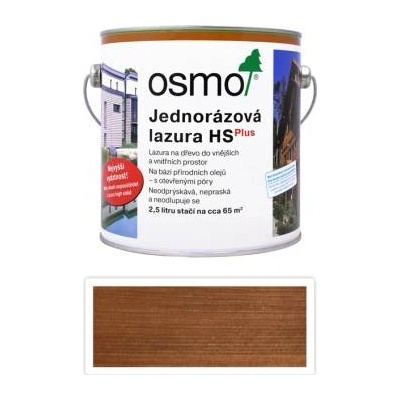 Osmo One Coat Only HSPlus 9262 Teak - Еднослойно лазурно масло 2.5л (4116)