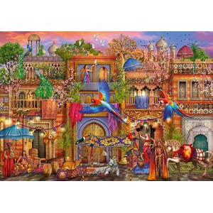 Bluebird Puzzle - Puzzle Marchetti: Arabian Street - 4 000 piese