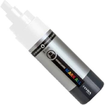 LYRA Graduate Mark Permanent Химикал маркер 8 mm White 1 бр (6830001)