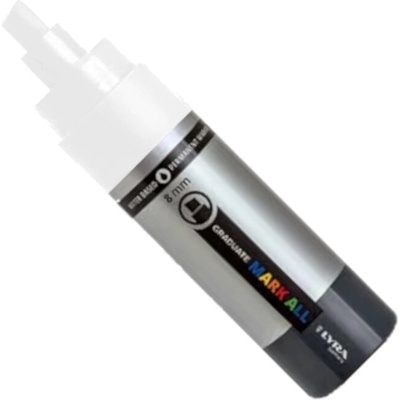 LYRA Graduate Mark Permanent Химикал маркер 8 mm White 1 бр (6830001)