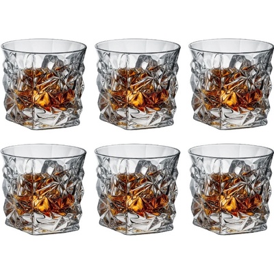 Bohemia Jihlava sklenice na whisky Glacier 6 ks 35ml