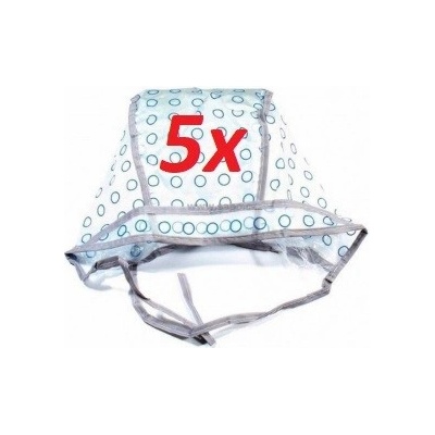 Salon Komplet 5 x Čepice na melírování vlasů