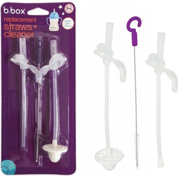 B.Box náhradní brčka a čistící kartáček 9353965005254